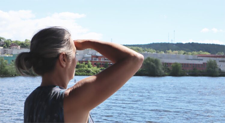 La rotonde du Lac des Nations